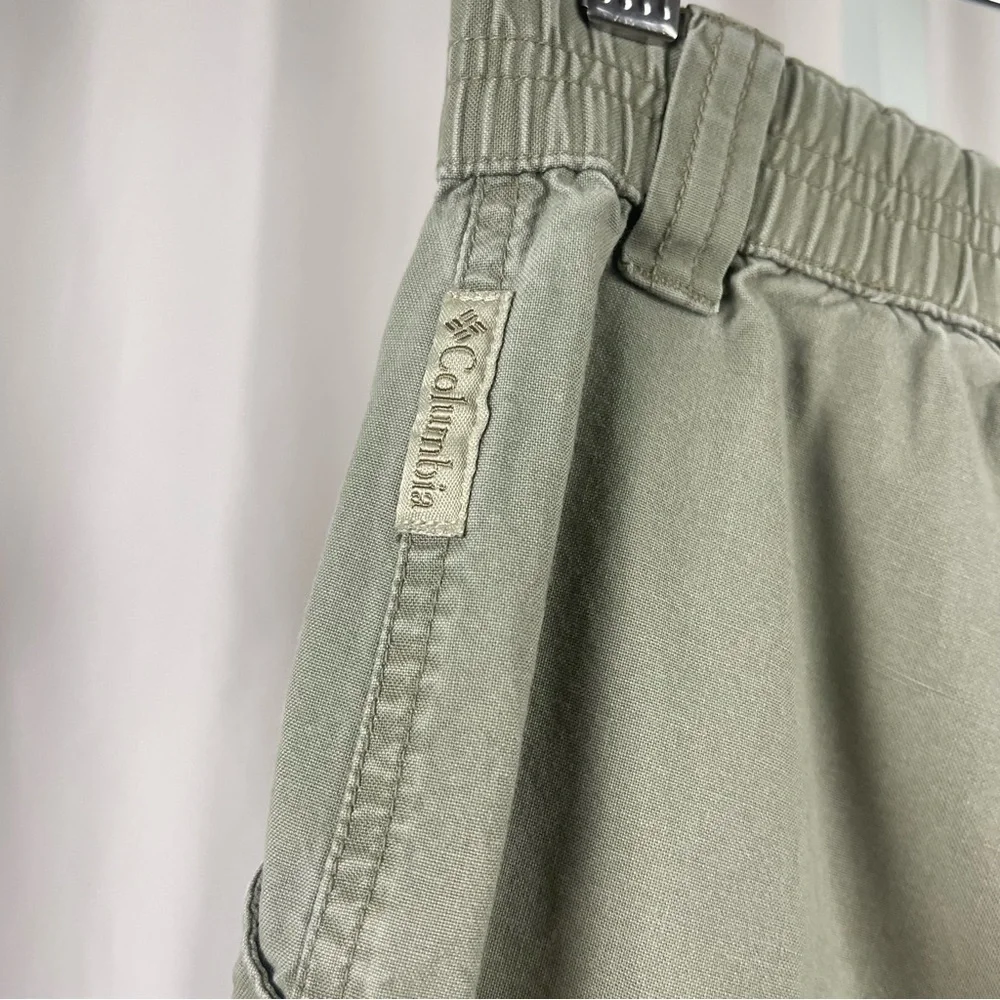 Columbia Vintage Women's Size 10 Cargo Safari Hiking Outdoor Shorts Gorpcore